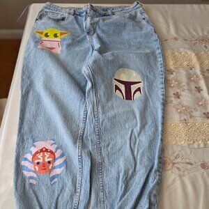 Hot Topic Her Universe Star Wars Mom Jeans